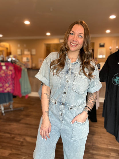Dolly Denim Jumpsuit