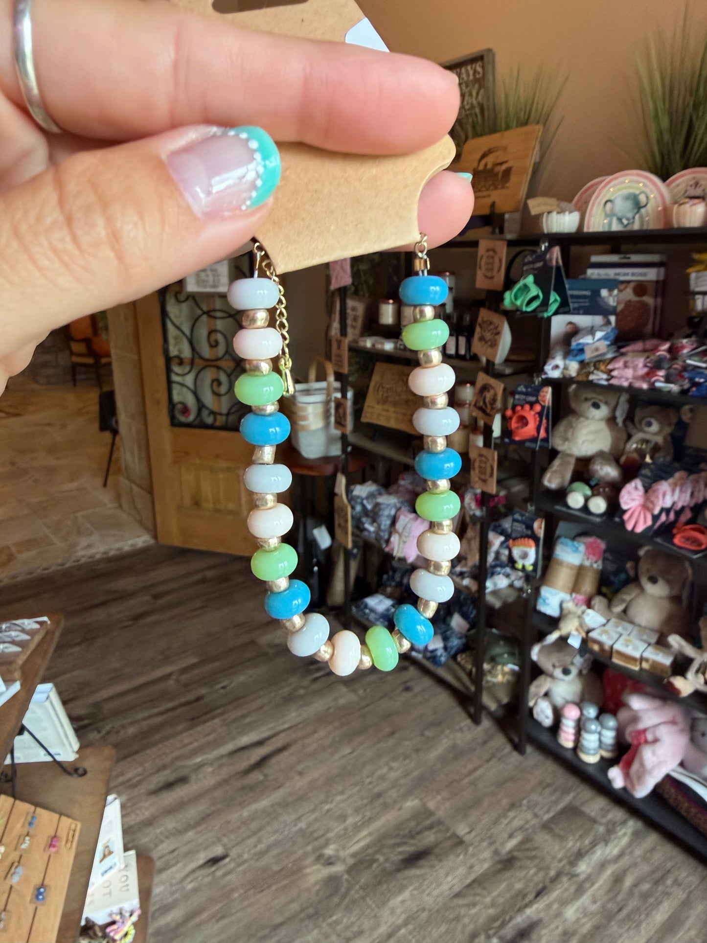 Glass Bead Jewelry - Adjustable