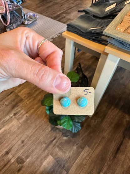 Cabochon Earrings