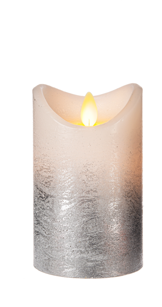 Silver Ombre Luxury Lite LED Flameless Candles
