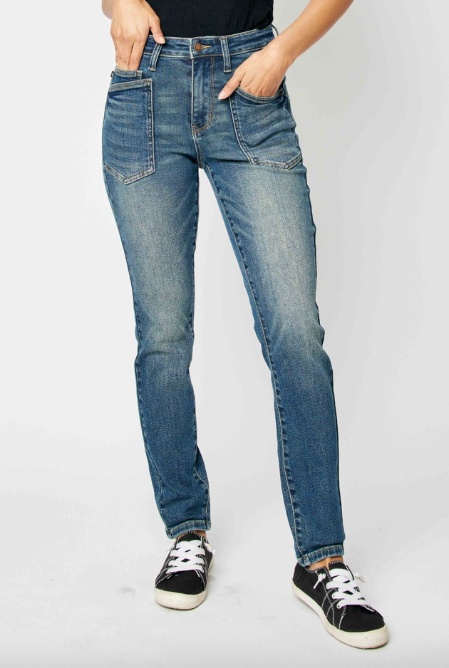 Front Pocket Judy Blue Jeans