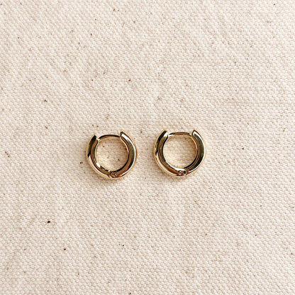 Small Rounded Clicker Earrings
