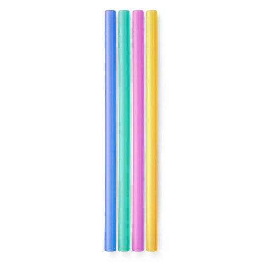 GoSili 4 Pack Standard Straws