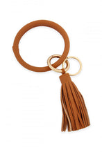 Leather Halo Keyrings